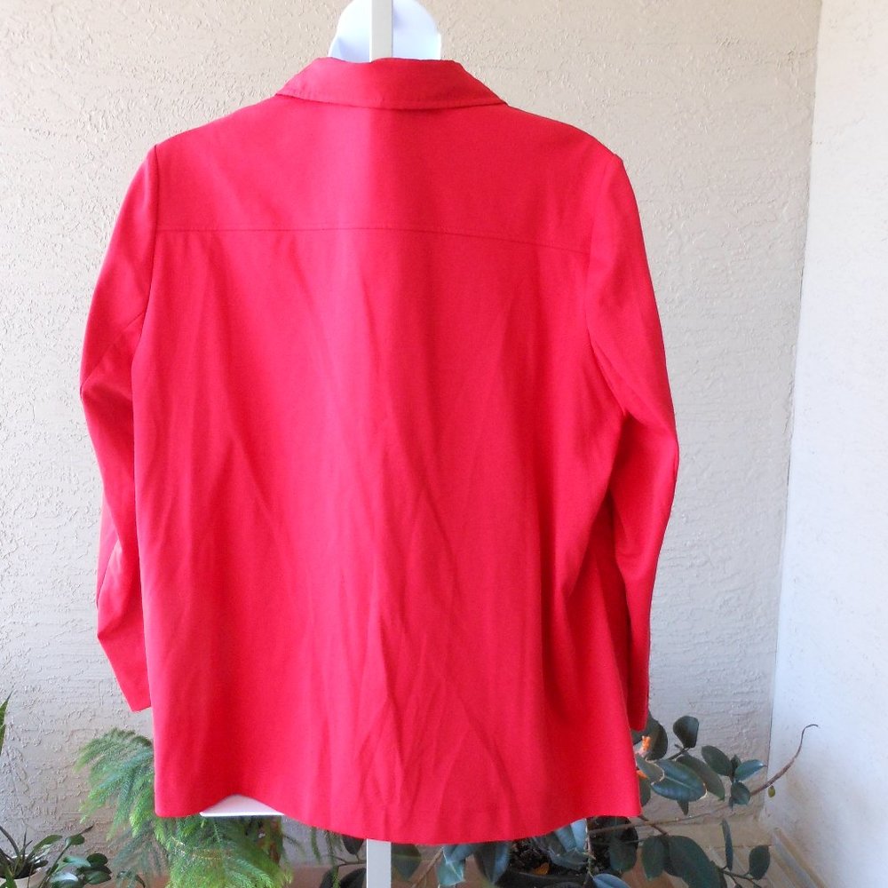 Alia Lightweight Jacket Button Front Quilted Deta… - image 5